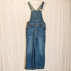 Cat & Jack Overalls Size XL (14) Timeless Relaxed Adjustable Straps Belt Loops